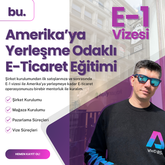 Masterclass by Birkan Ulusoy: Selling on Shopify in the U.S. Market